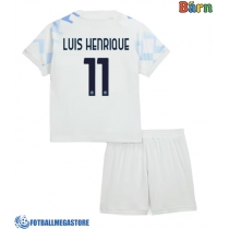 Fotballdrakt Barn Inter Milan Luis Henrique #11 Bortedraktsett 2025-26 Kortermet (+ Korte bukser)